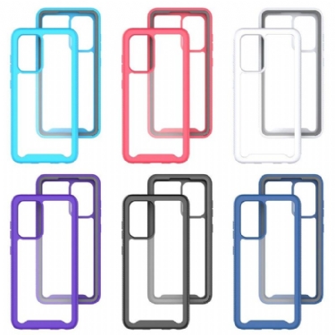 Cover Samsung Galaxy A52 5G / A52 4G / A52s 5G Hybrid Clear Back Stødsikker