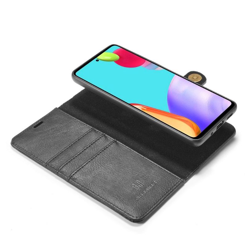 Flip Cover Samsung Galaxy A52 5G / A52 4G / A52s 5G Anti-fald Beskyttelsessæt 2 i 1 Aftagelig