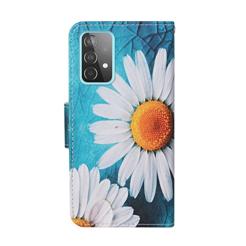 Flip Cover Samsung Galaxy A52 5G / A52 4G / A52s 5G Anti-fald Daisy