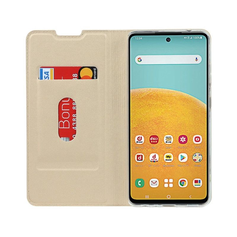 Flip Cover Samsung Galaxy A52 5G / A52 4G / A52s 5G Business Imiteret Læder