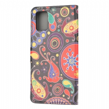Flip Cover Samsung Galaxy A52 5G / A52 4G / A52s 5G Hemming Paisley Blomst