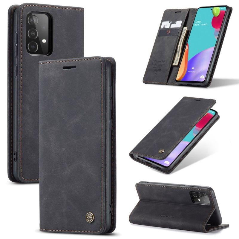 Flip Cover Samsung Galaxy A52 5G / A52 4G / A52s 5G Imiteret Læder Golias