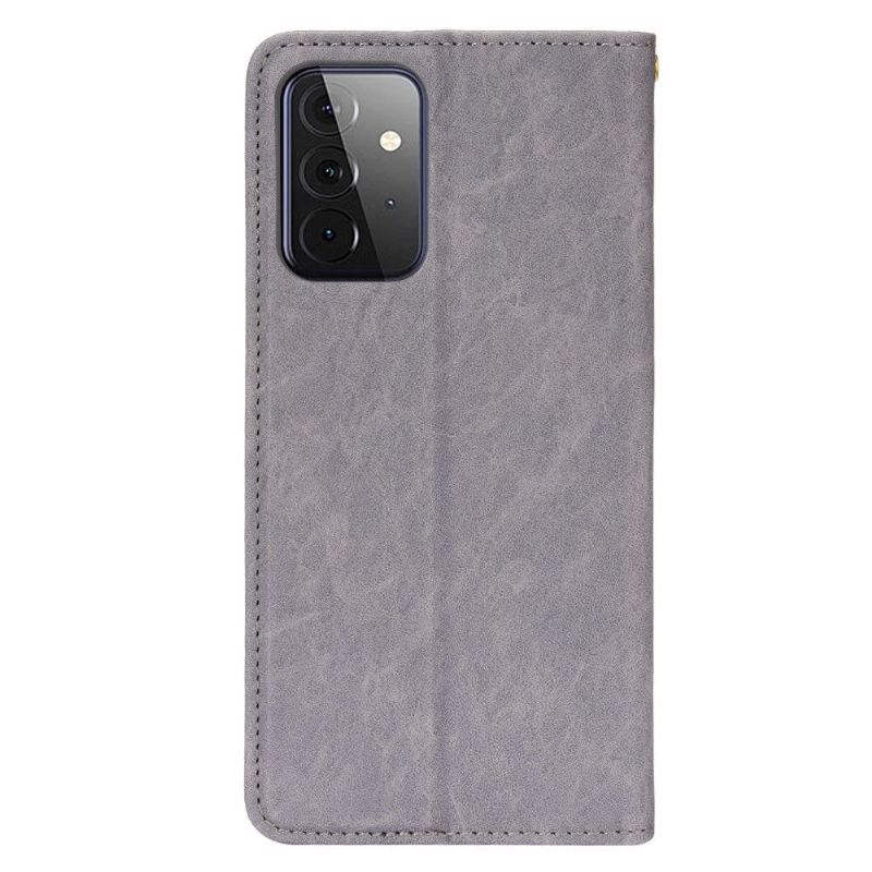 Flip Cover Samsung Galaxy A52 5G / A52 4G / A52s 5G Læder Cover Retro Kunstlæder