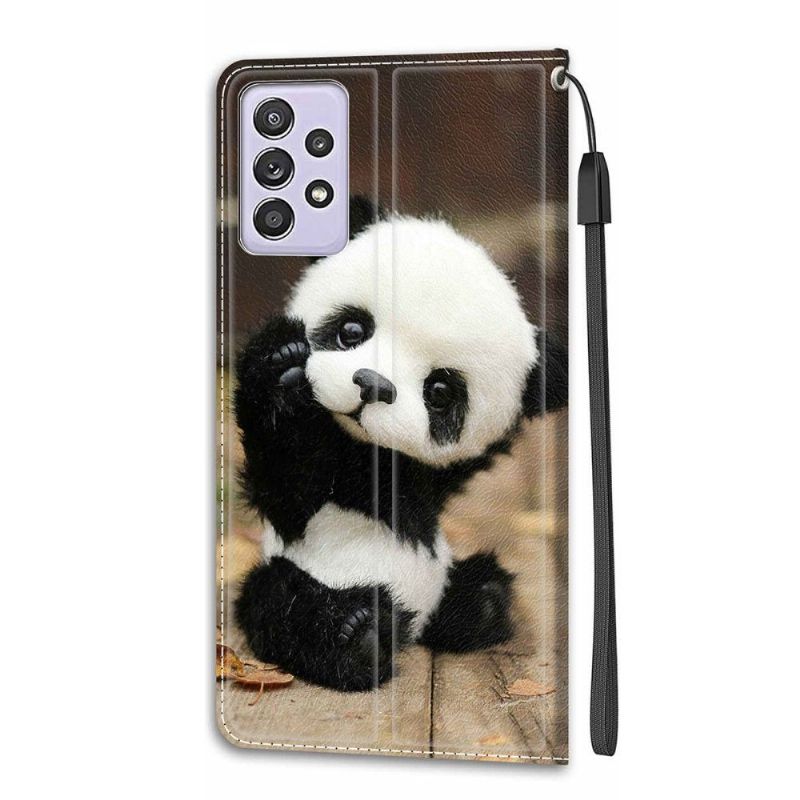 Flip Cover Samsung Galaxy A52 5G / A52 4G / A52s 5G Lille Panda