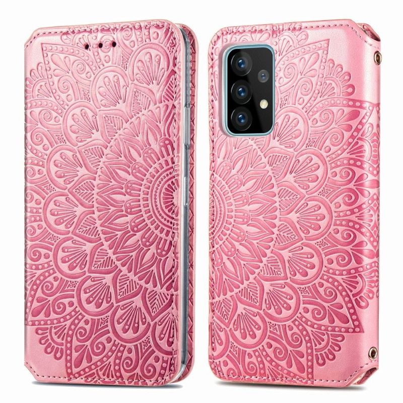 Læder Cover Samsung Galaxy A52 5G / A52 4G / A52s 5G Original Chic Mandala