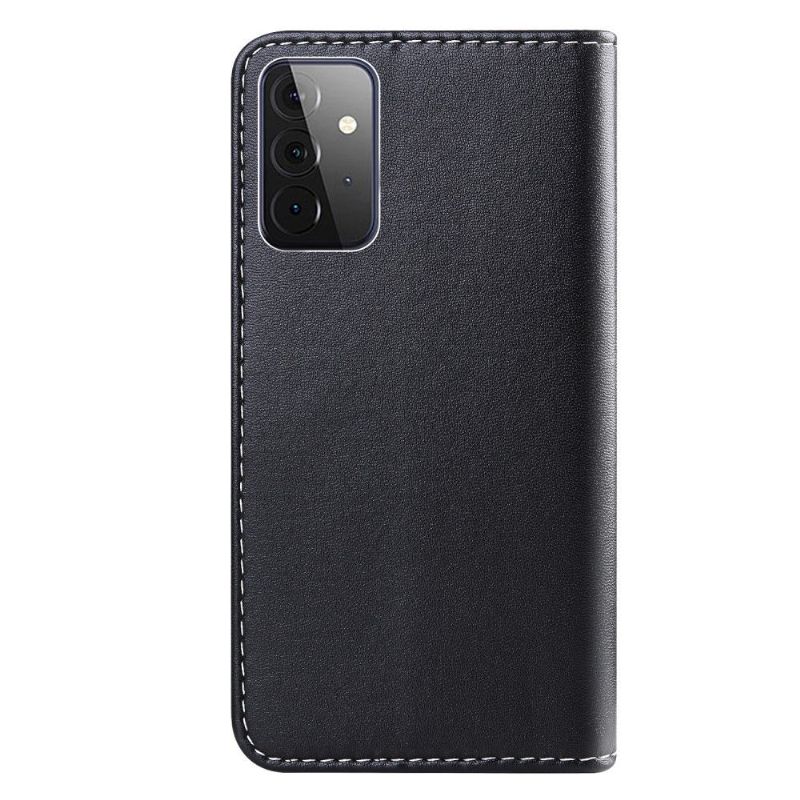 Læder Cover Samsung Galaxy A52 5G / A52 4G / A52s 5G Trefarvet Kunstlæder