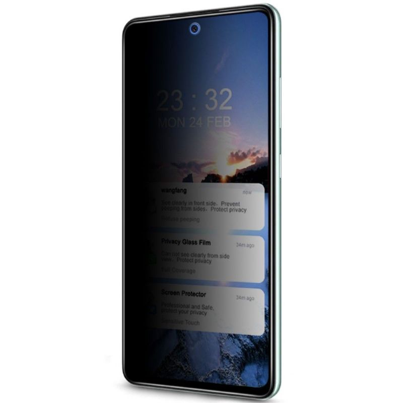 Samsung Galaxy A52 5G A52 4G Og A52S 5G Skærmbeskytter Hærdet Glas Og Privatlivsfilter