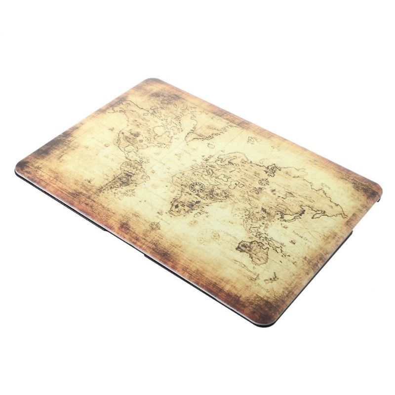 Macbook Air 13 Tommer - Vintage World Map Shell