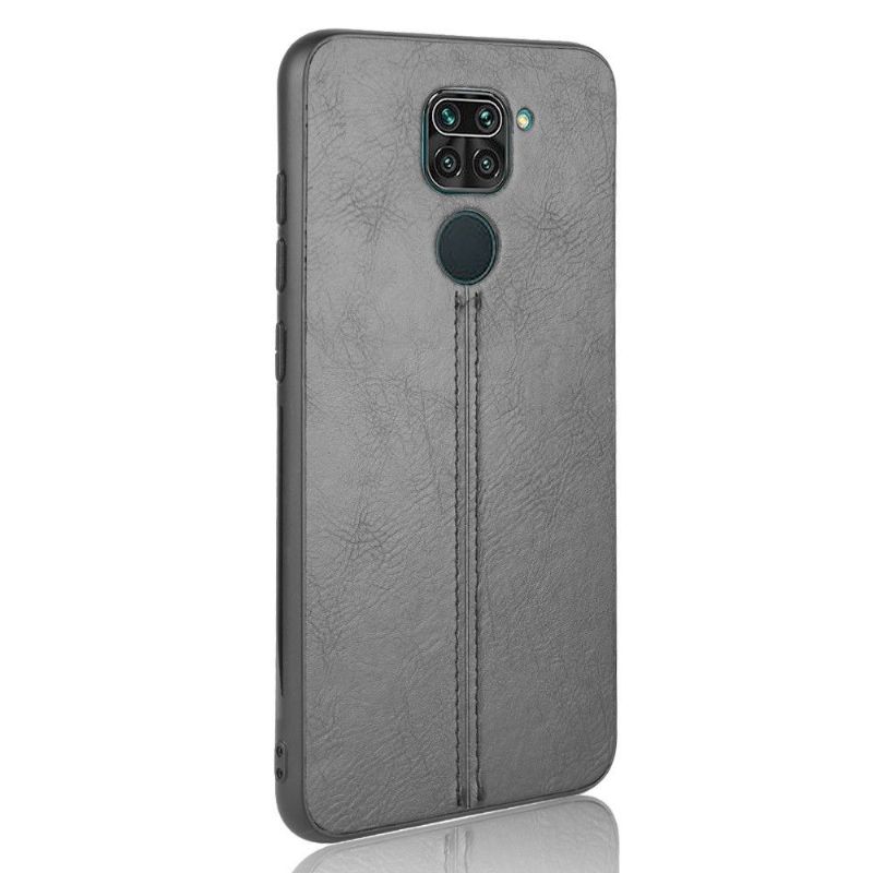 Cover Xiaomi Redmi Note 9 Hemming Lædereffekt