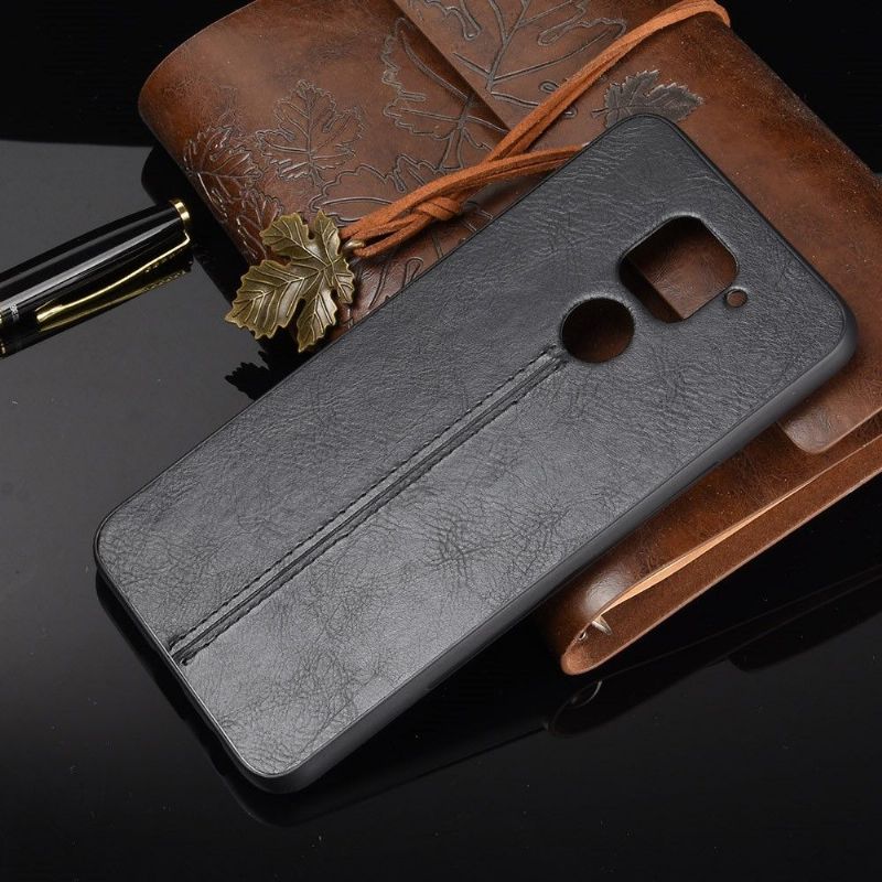 Cover Xiaomi Redmi Note 9 Hemming Lædereffekt