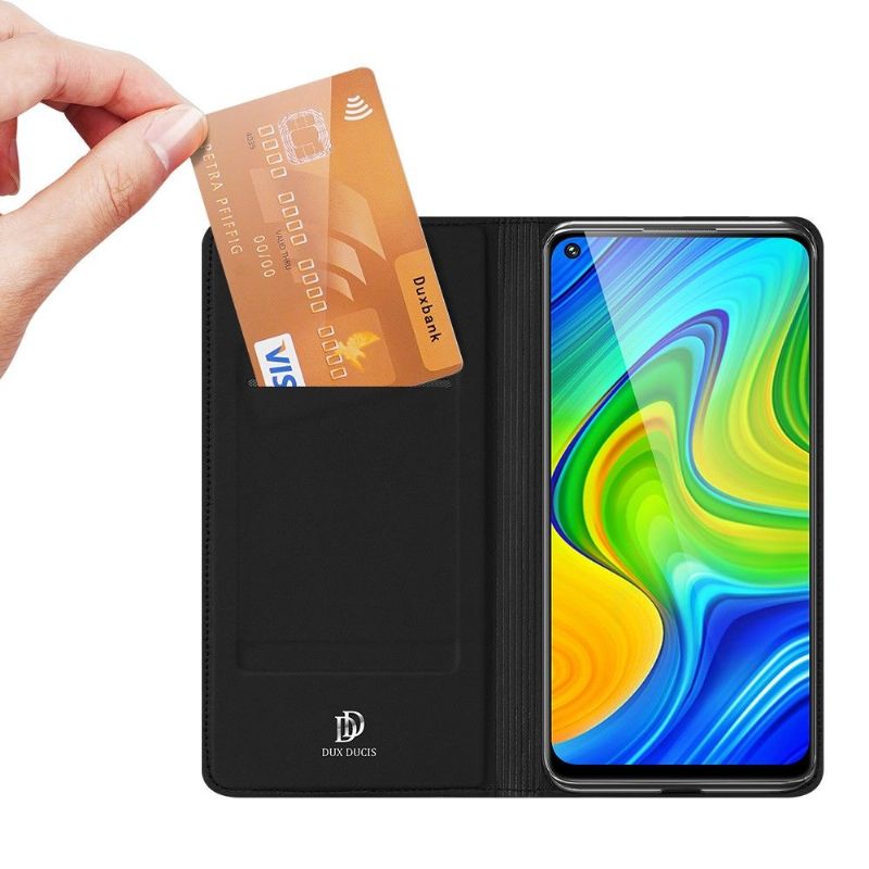 Flip Cover Xiaomi Redmi Note 9 Satinbelægning