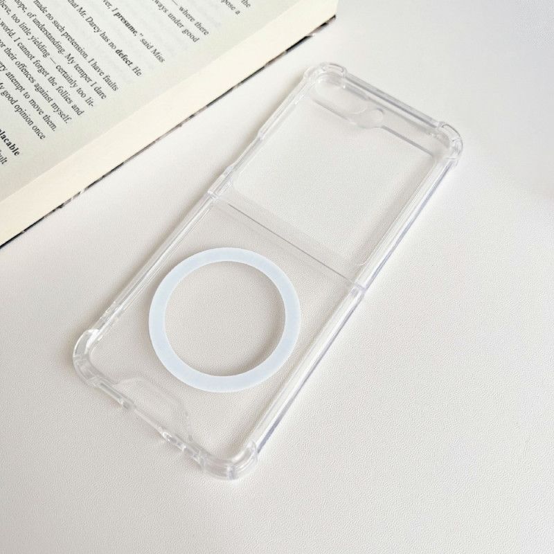 Cover Til Samsung Galaxy Z Flip 5 Transparent Magsafe Kompatibel