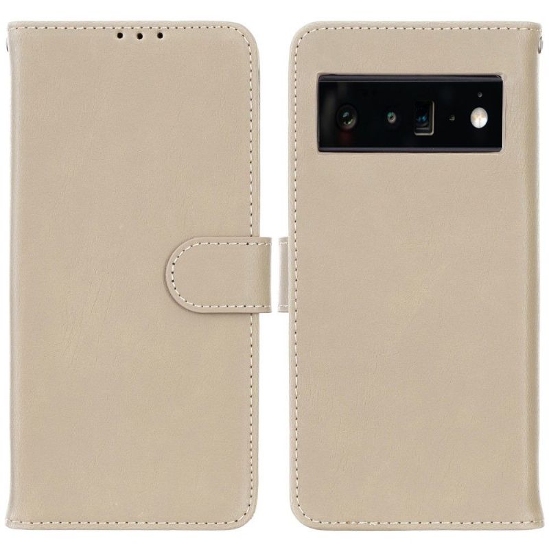 Case Google Pixel 6 Pro Original Flip Cover Retro Imiteret Læder Folio