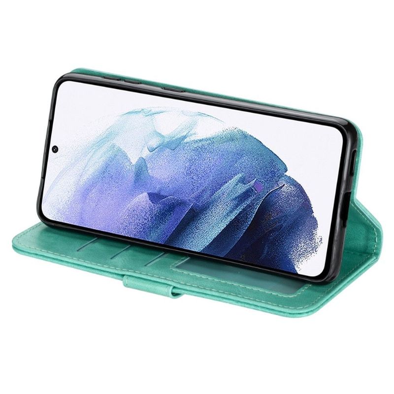 Flip Cover Google Pixel 6 Pro Anti-fald Punge Etui Med Snor Kunstlæder