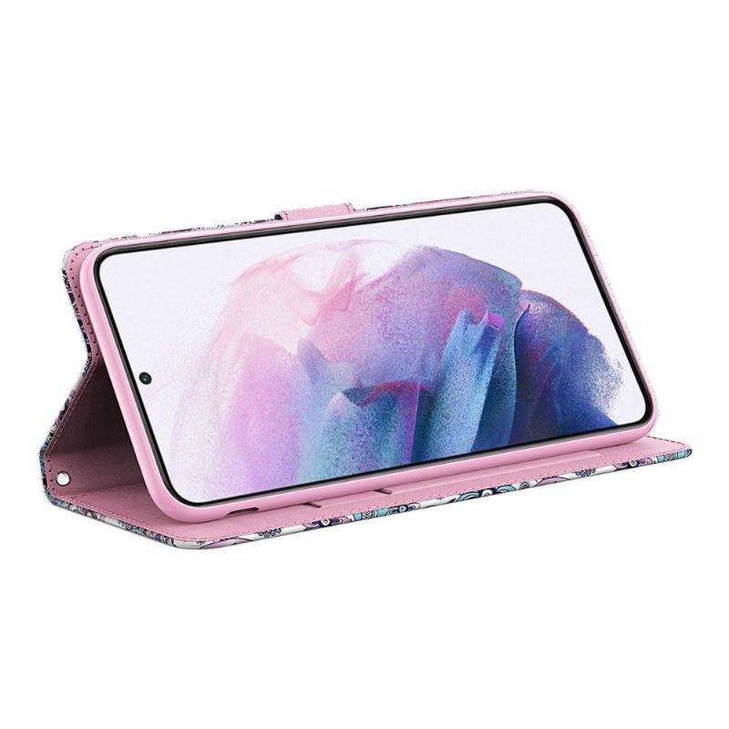 Flip Cover Google Pixel 6 Pro Blomstertræ