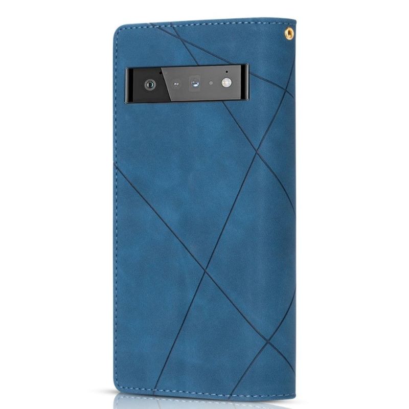 Flip Cover Google Pixel 6 Pro Punge Etui Célia Imiteret Læderpung