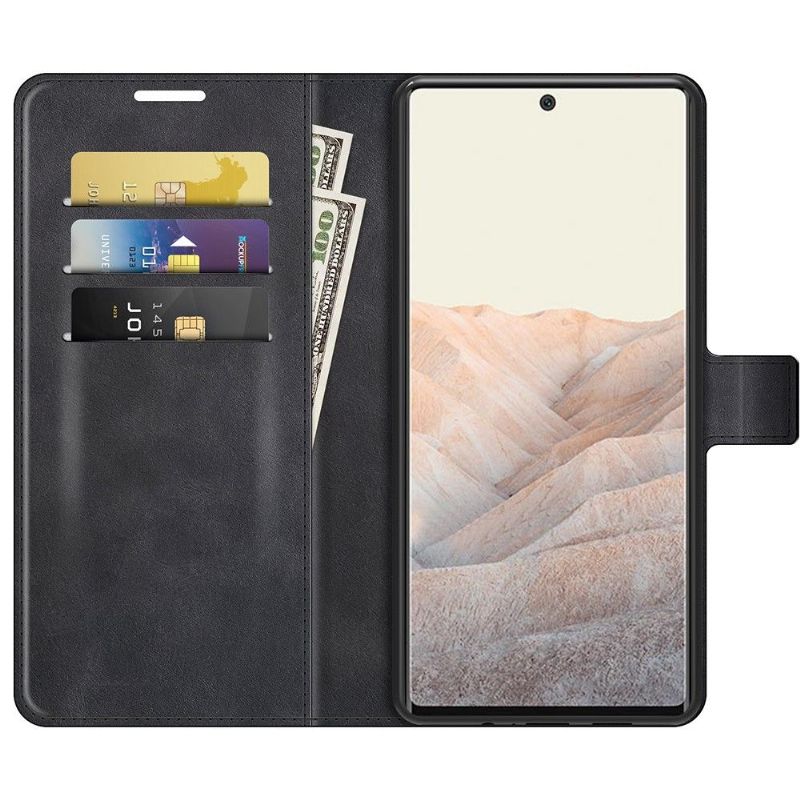 Flip Cover Google Pixel 6 Pro Punge Etui Læderstil