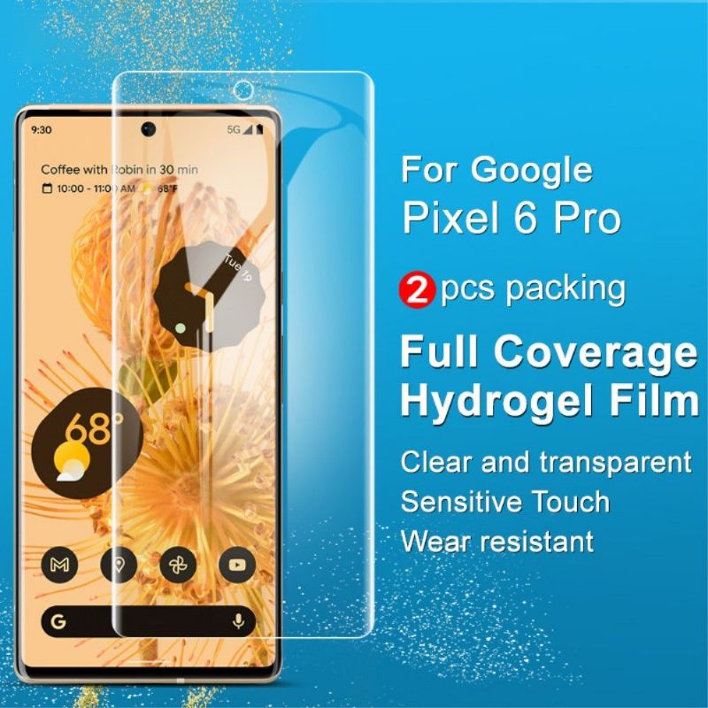 Google Pixel 6 Pro Hydrogel Skærmbeskytter (2 Stk.)