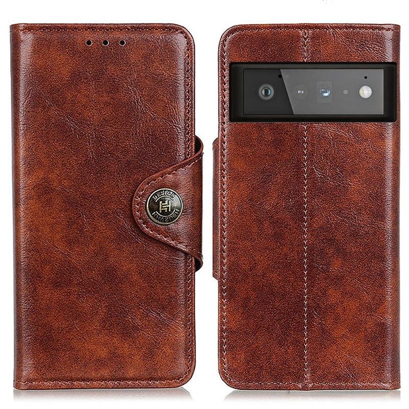 Læder Cover Google Pixel 6 Pro Khazneh Design Essential