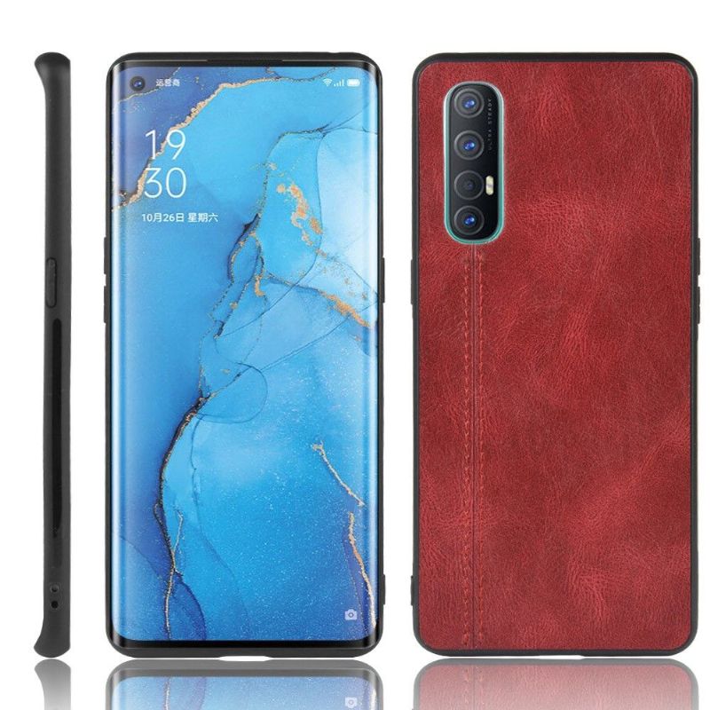 Cover Oppo Find X2 Neo Lædereffekt