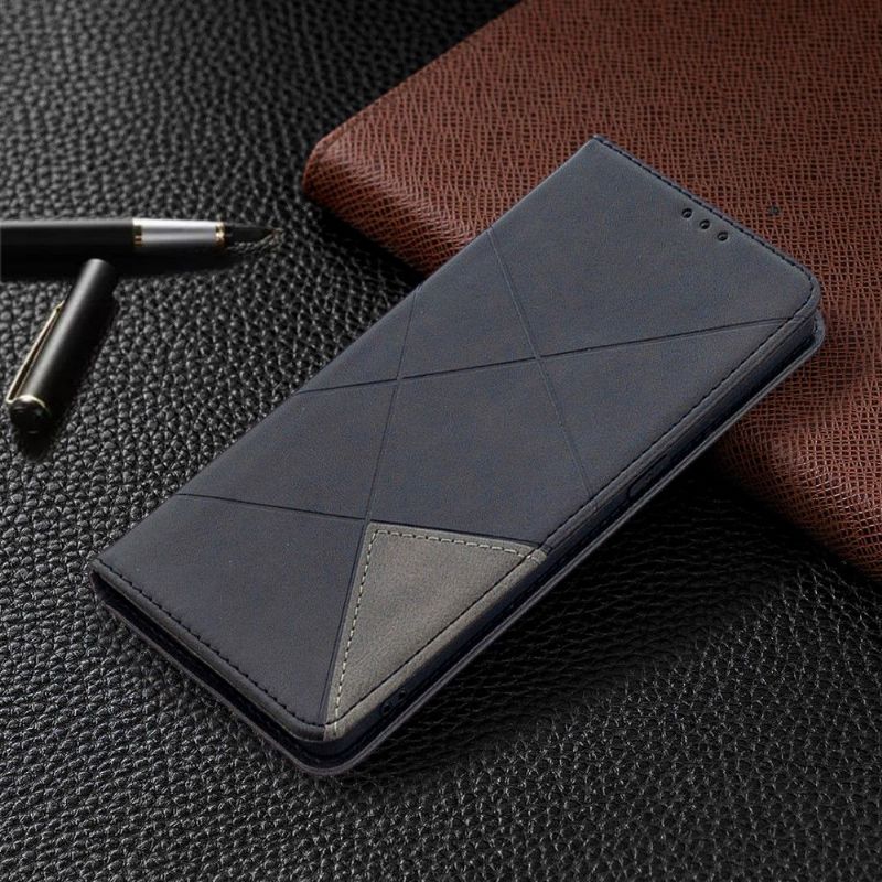 Flip Cover Oppo Find X2 Neo Celinia Style Læder - Sort