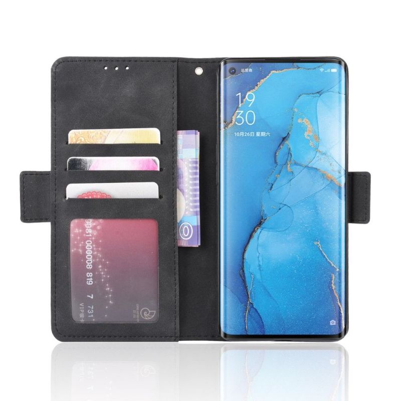 Flip Cover Oppo Find X2 Neo Premium Med Kortholder