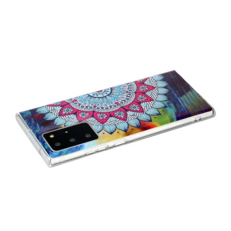 Cover Samsung Galaxy Note 20 Ultra Anti-fald Lysende Farverig Mandala