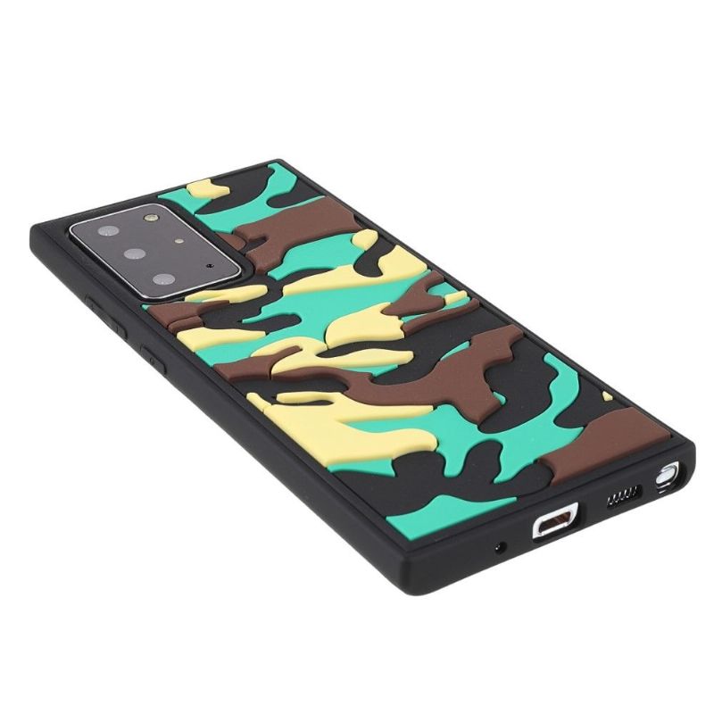 Cover Samsung Galaxy Note 20 Ultra Robust Militær Camouflage