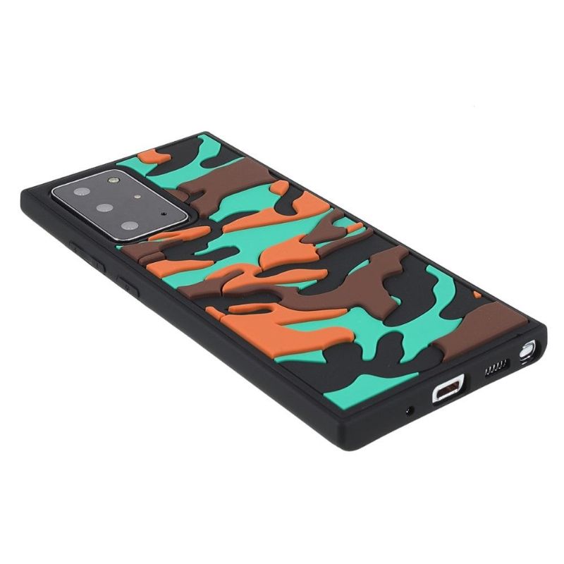 Cover Samsung Galaxy Note 20 Ultra Robust Militær Camouflage