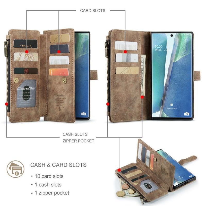 Flip Cover Samsung Galaxy Note 20 Ultra C30 Series Kortholder