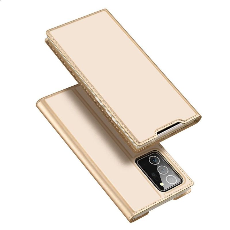 Flip Cover Samsung Galaxy Note 20 Ultra Satin Belægning