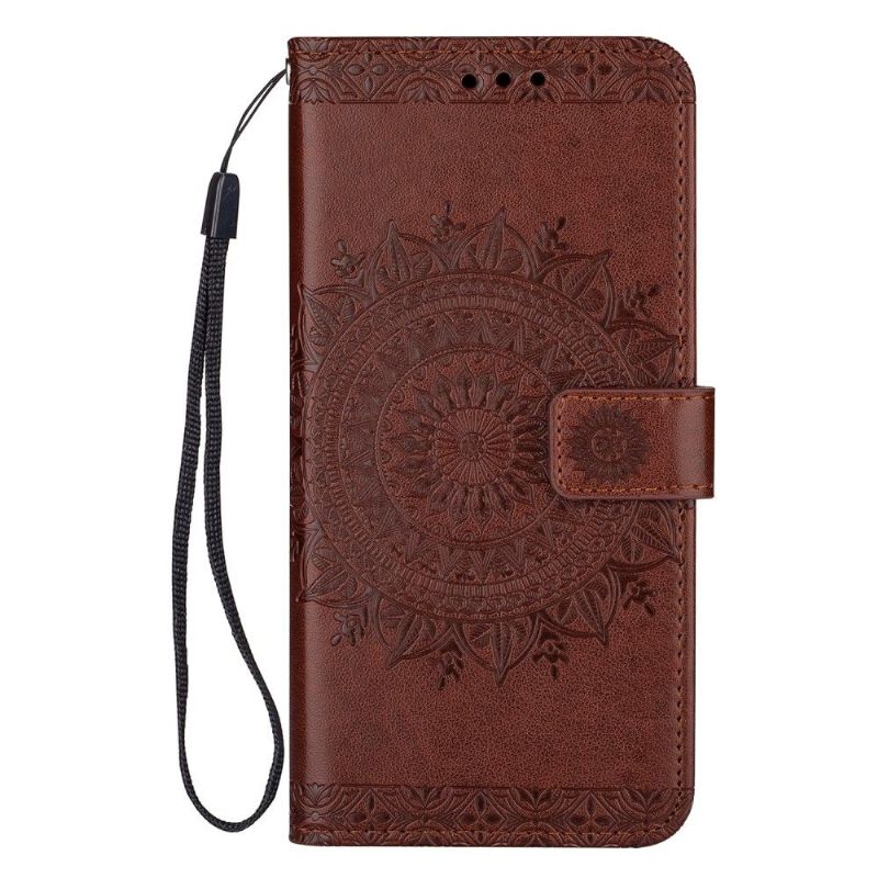 Læder Cover Samsung Galaxy Note 20 Ultra Original Med Snor Lædereffekt Mandala