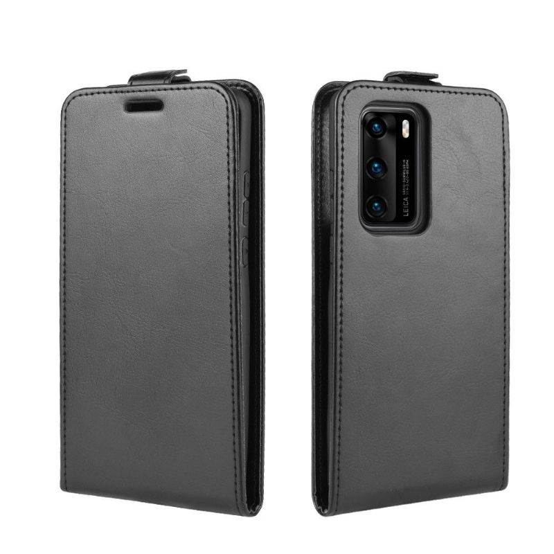 Case Huawei P40 Original Flip Cover Le René Kunstlæder Lodret