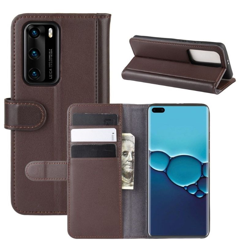 Etui Huawei P40 Flip Cover Premium Læder