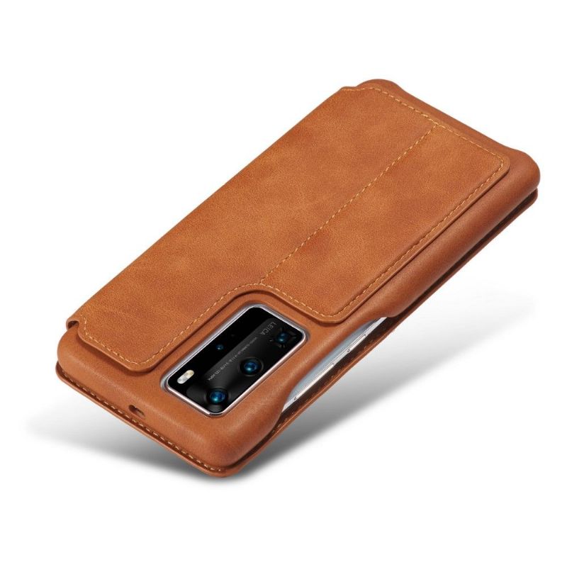 Flip Cover Huawei P40 Læder Cover Kunstlæder