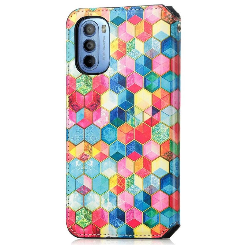 Flip Cover Motorola Moto G31 / Moto G41 3d Terning