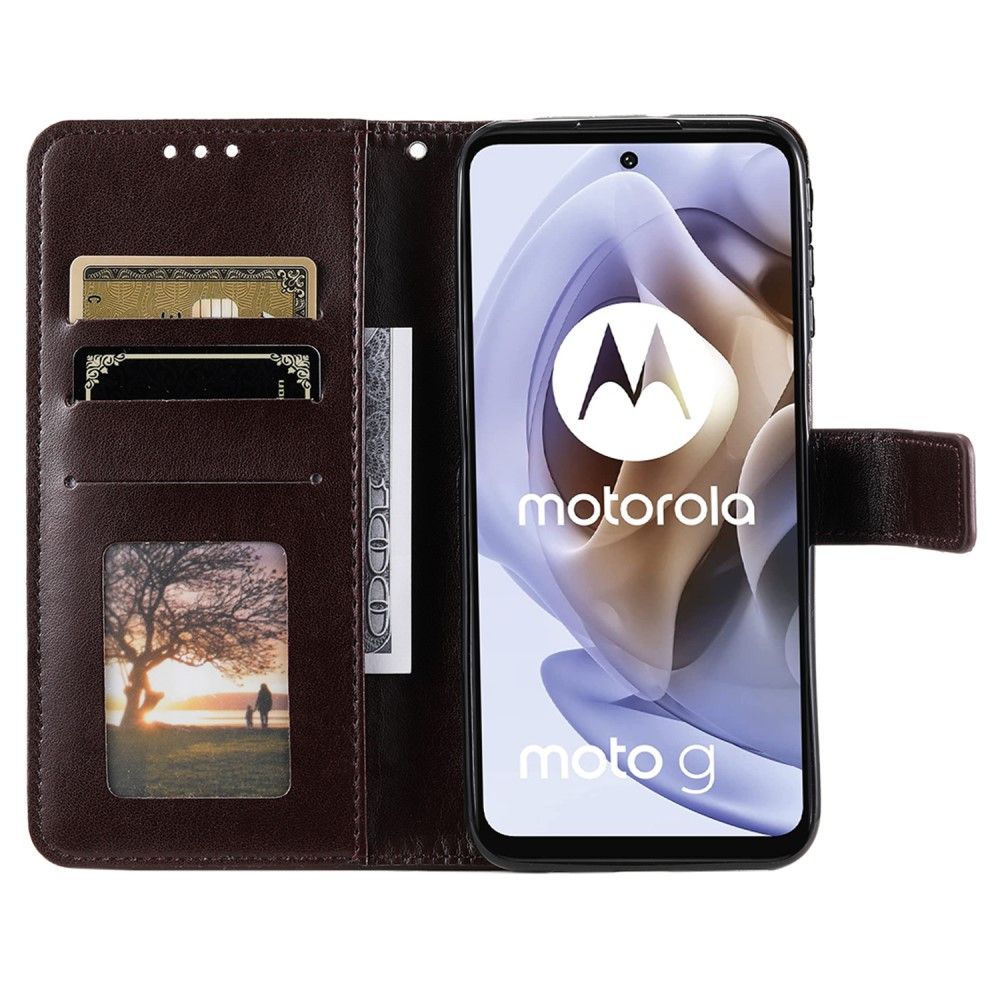Flip Cover Motorola Moto G31 / Moto G41 Hemming Sol Mandala