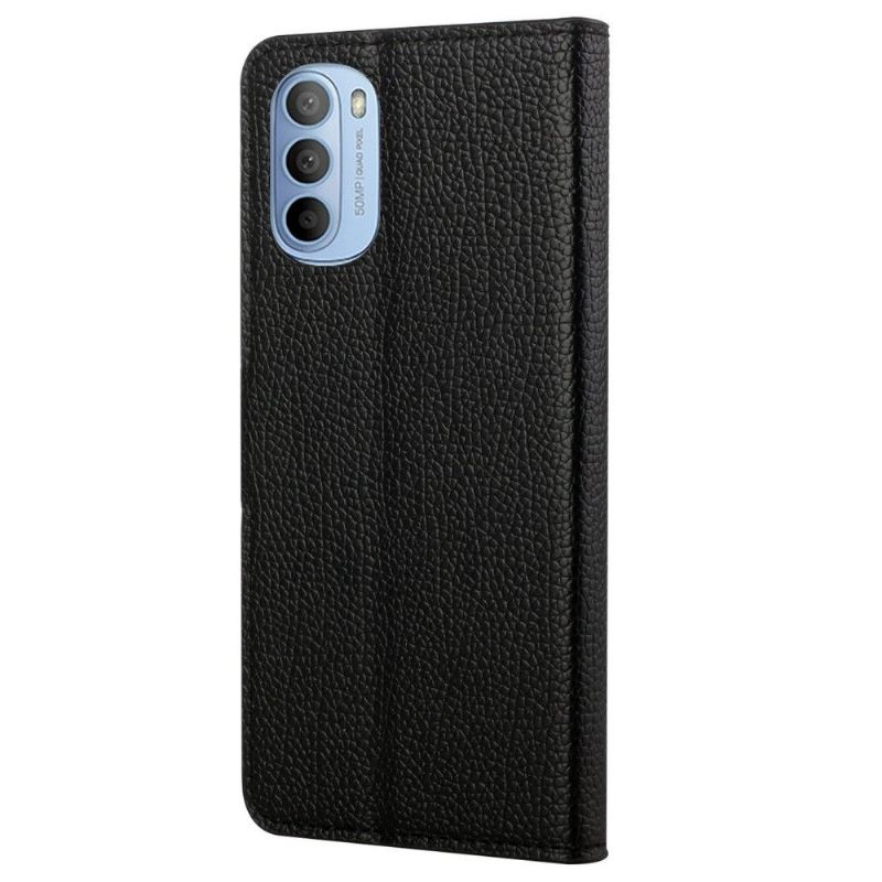 Flip Cover Motorola Moto G31 / Moto G41 Kornet Lædereffekt