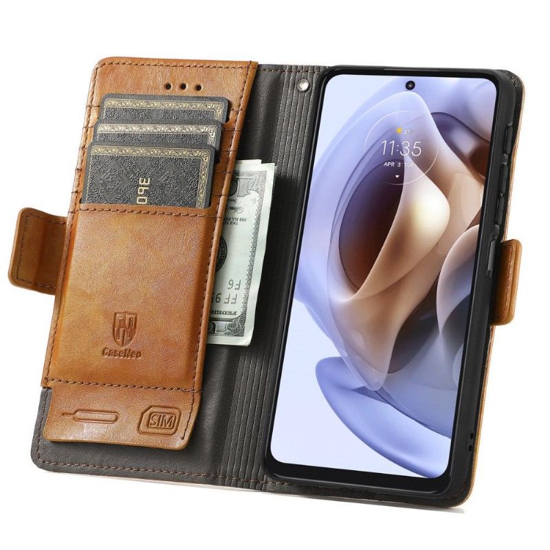 Flip Cover Motorola Moto G31 / Moto G41 Læder Cover Flip Business