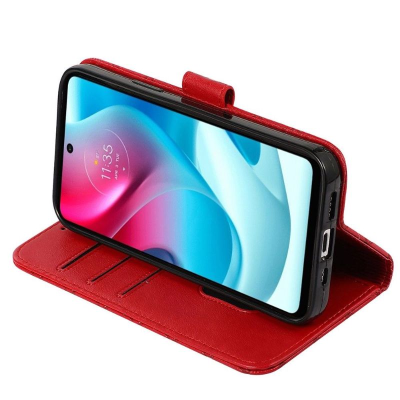 Flip Cover Motorola Moto G31 / Moto G41 Læder Cover Flapgitter