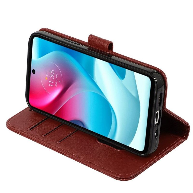 Flip Cover Motorola Moto G31 / Moto G41 Læder Cover Flapgitter