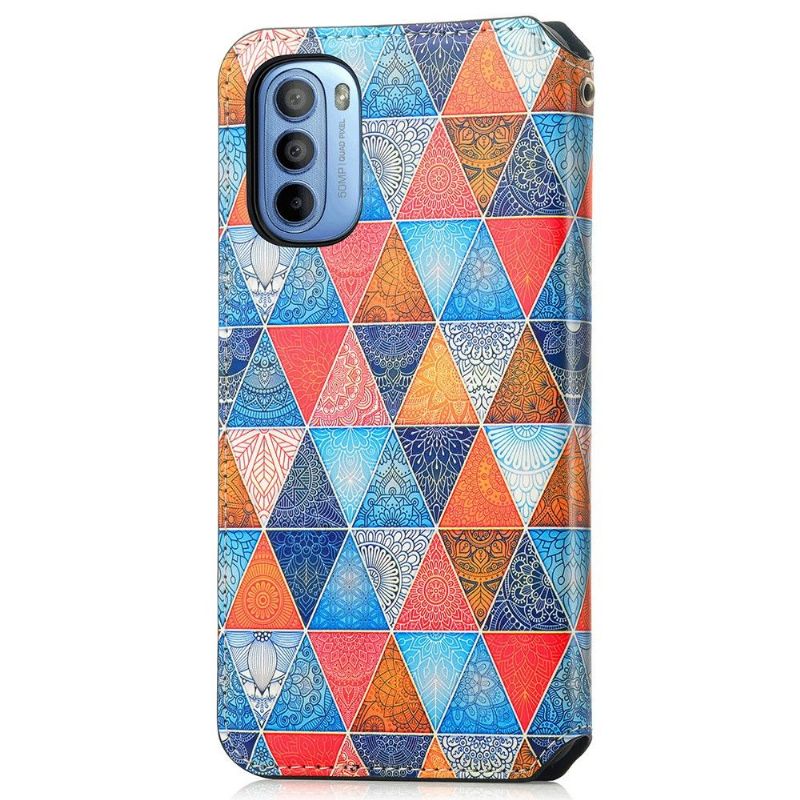 Flip Cover Motorola Moto G31 / Moto G41 Mandala Kalejdoskop