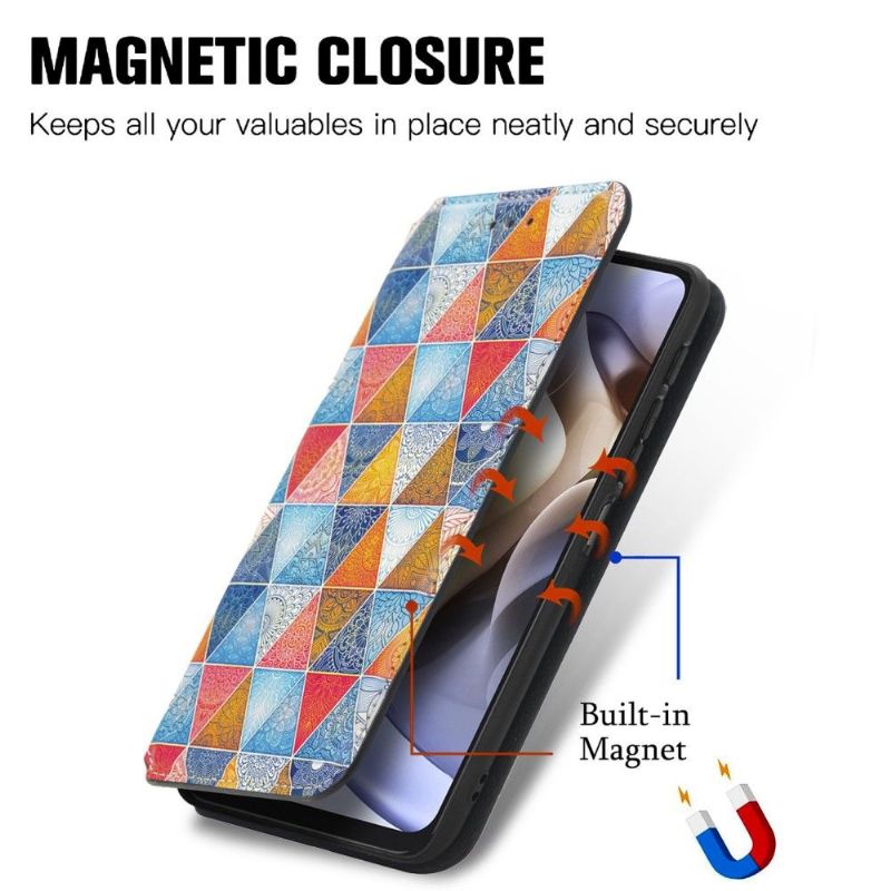 Flip Cover Motorola Moto G31 / Moto G41 Mandala Kalejdoskop