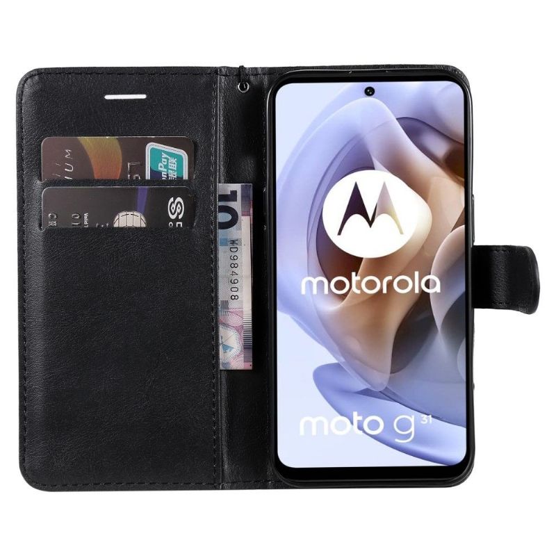 Flip Cover Motorola Moto G31 / Moto G41 Med Snor Sylvette