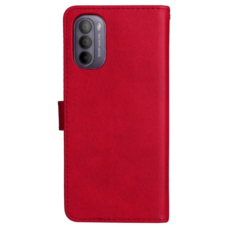 Flip Cover Motorola Moto G31 / Moto G41 Med Snor Sylvette