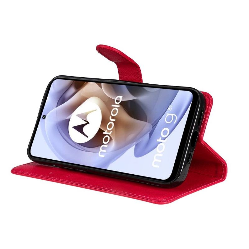 Flip Cover Motorola Moto G31 / Moto G41 Med Snor Sylvette