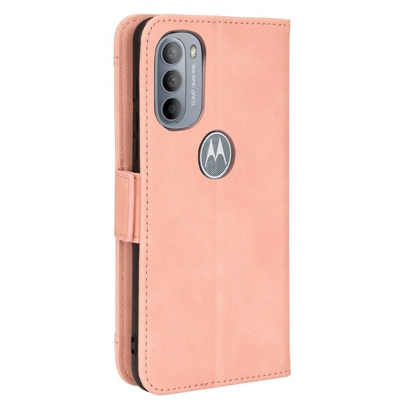 Flip Cover Motorola Moto G31 / Moto G41 Premium Med Kortholder