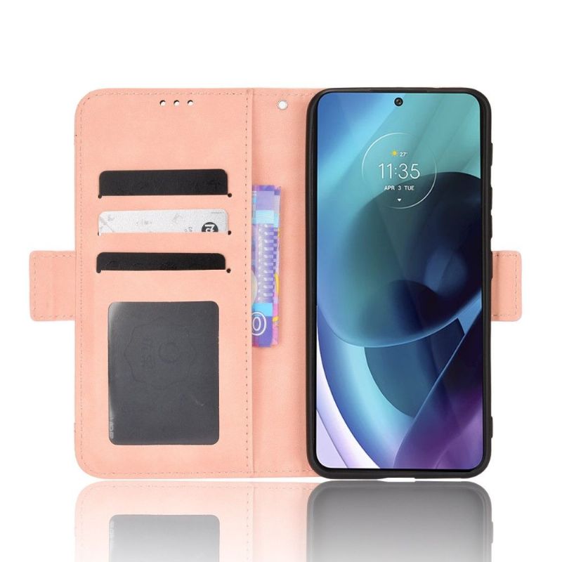 Flip Cover Motorola Moto G31 / Moto G41 Premium Med Kortholder