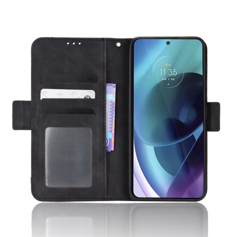 Flip Cover Motorola Moto G31 / Moto G41 Premium Med Kortholder