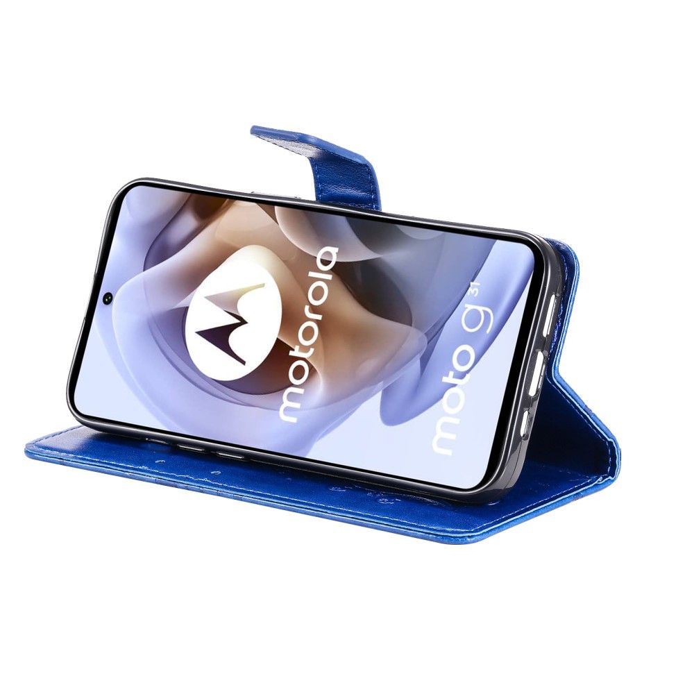 Flip Cover Motorola Moto G31 / Moto G41 Supportfunktion Sommerfugle